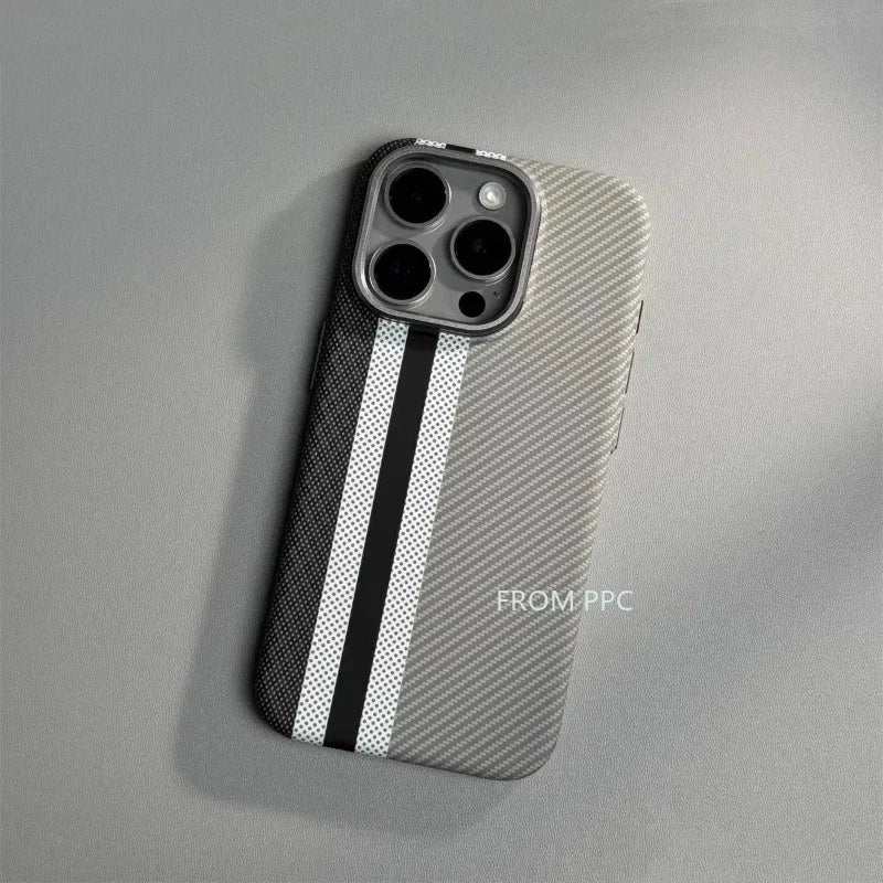Carbon Fiber MagSafe Phone Case for iPhone