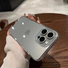 Transparent Black Soft Silicone Case