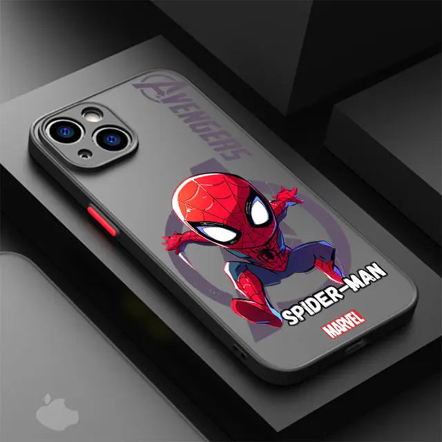 Marvel Spider-Man & Groot Phone Case for iPhone