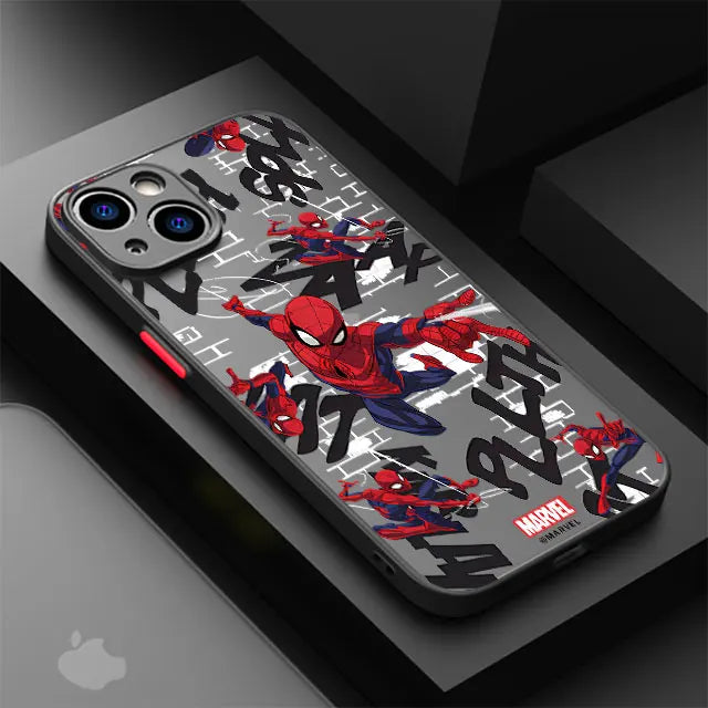 Spider-Man Graphic Clear iPhone Case