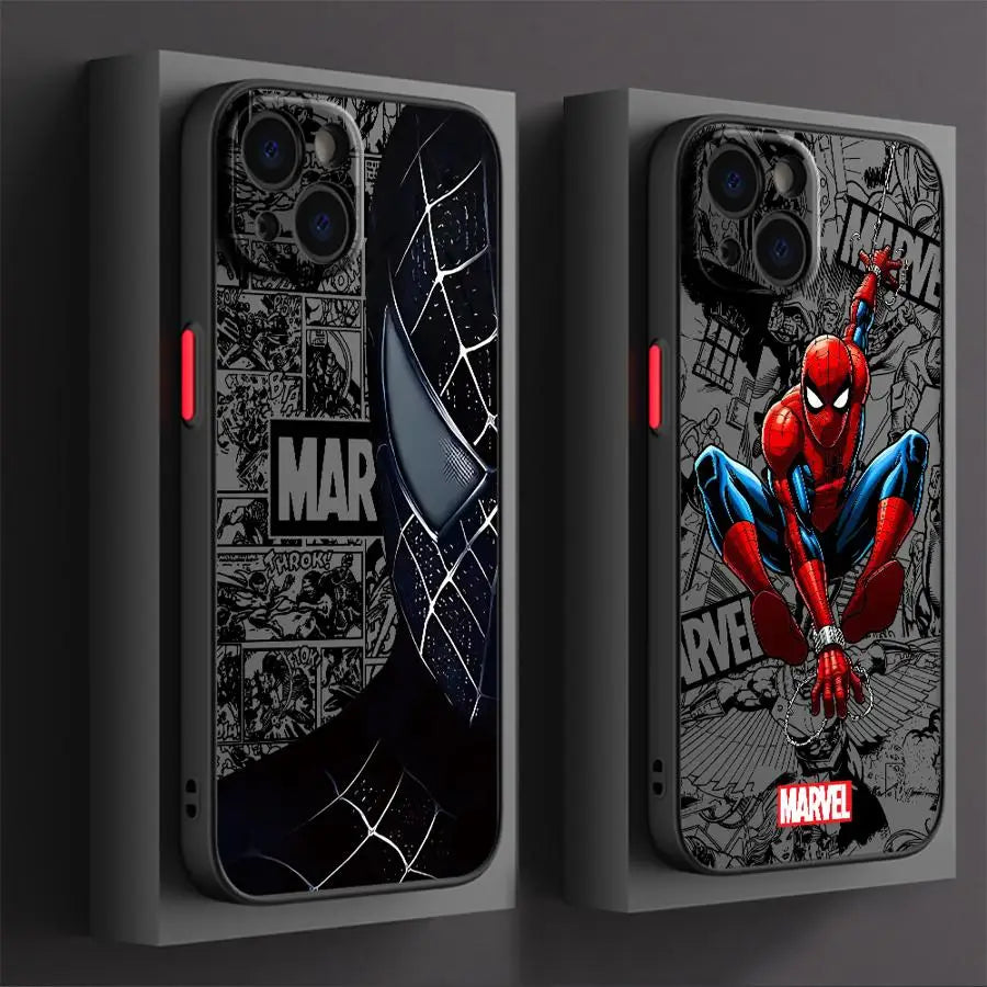 Cartoon Spider-Man iPhone Case
