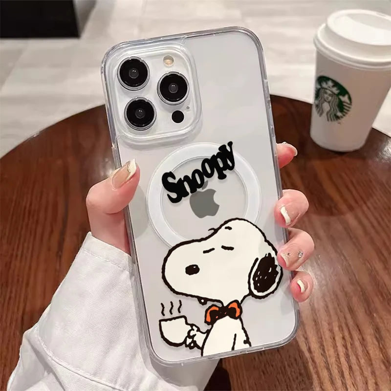 Snoopy Magnetic Samsung Phone Case