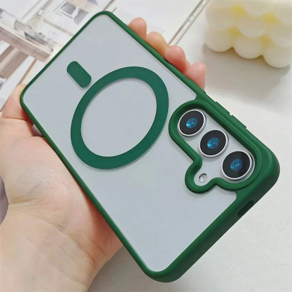Frosted MagSafe Case for Samsung