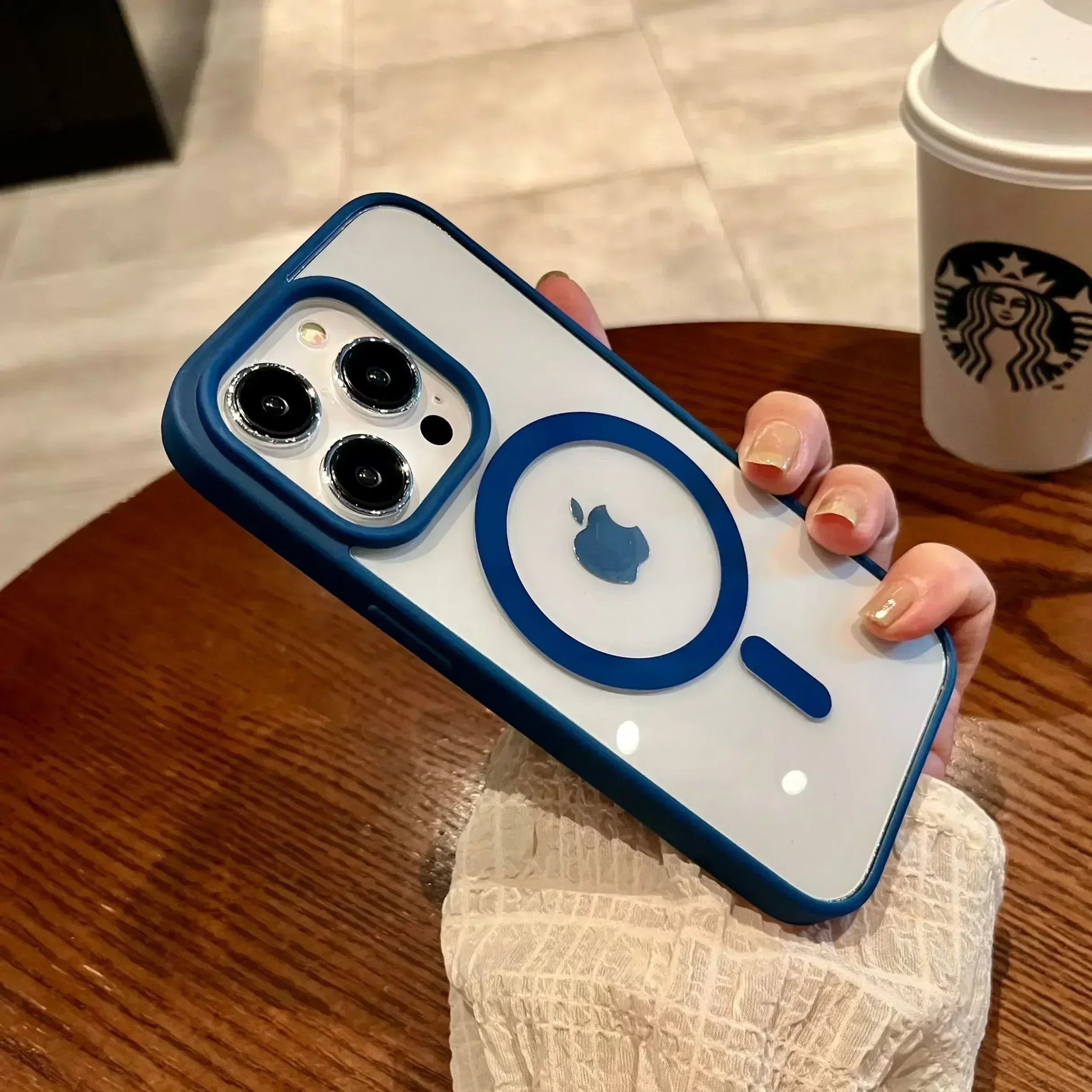 Magnetic Clear Magsafe Case for iPhone
