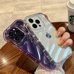 Thick Transparent Bumper Case for iPhone
