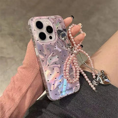 Pink Bow Laser Phone Case