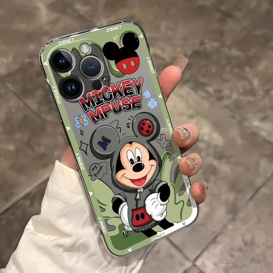 Disney Mickey & Minnie Clear Couple iPhone Case
