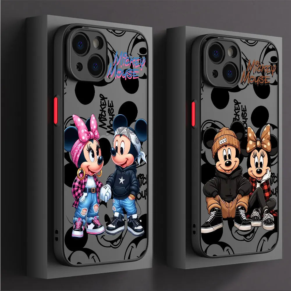 Disney Mickey & Minnie Matte iPhone Case