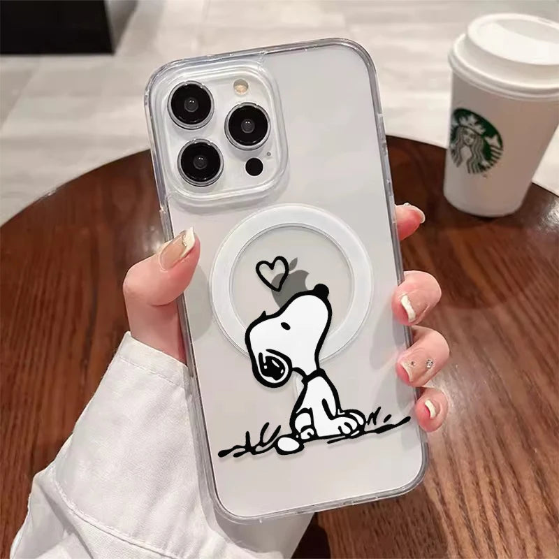 Snoopy Magnetic Samsung Phone Case