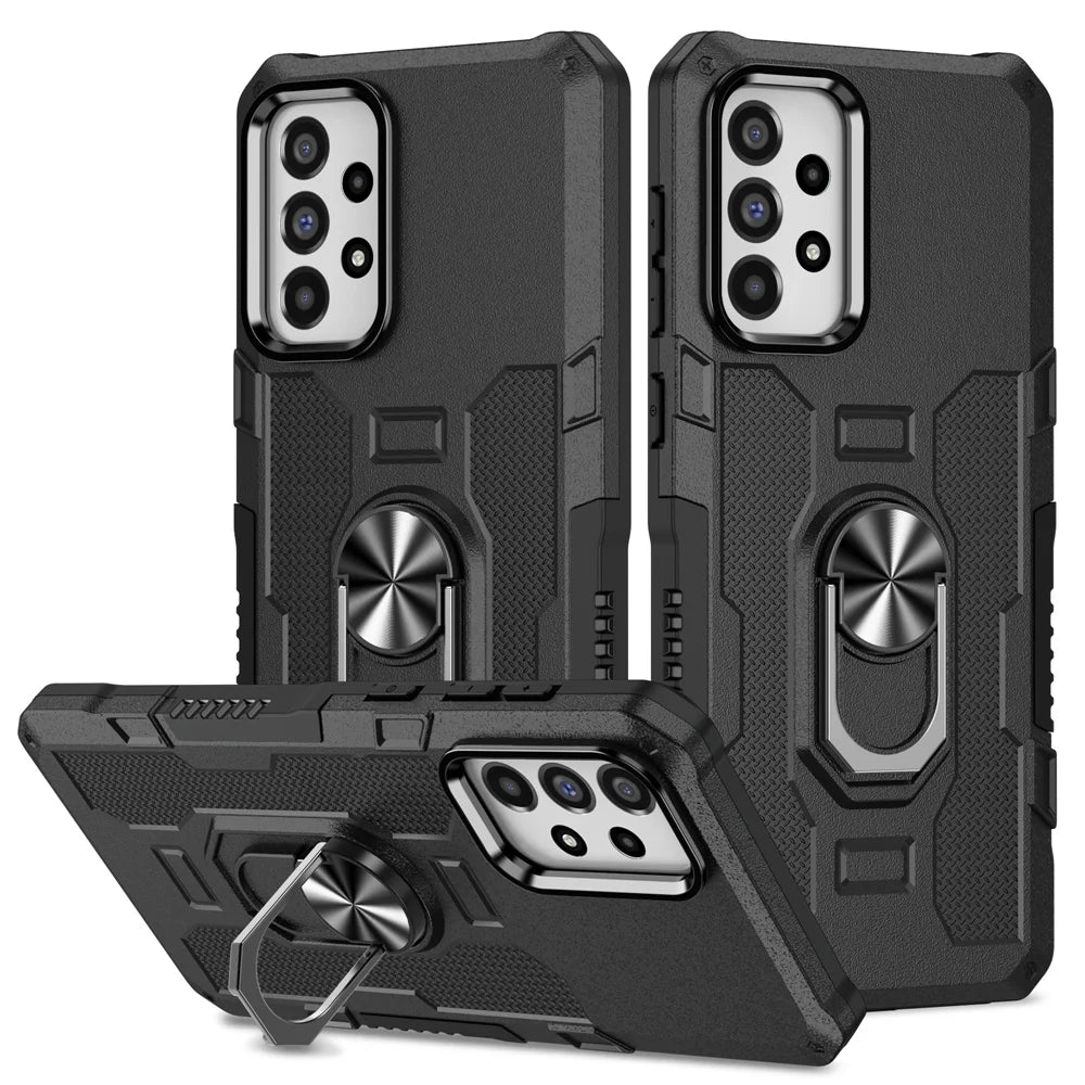 Shockproof Armor Ring Stand Case for Samsung Galaxy
