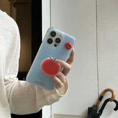 Stereoscopic Tomato Phone Case with Holder