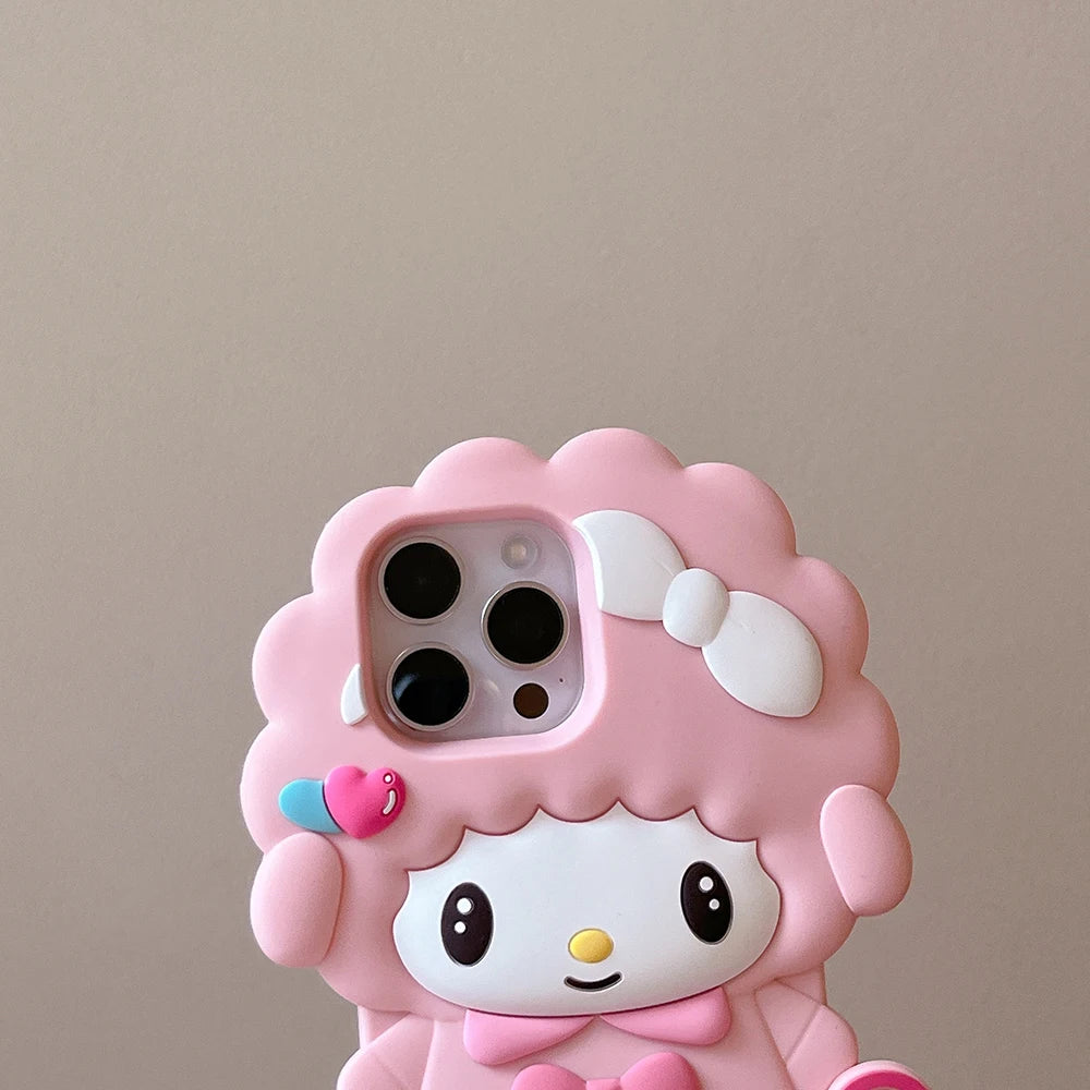 3D My Melody Piano Phone Case