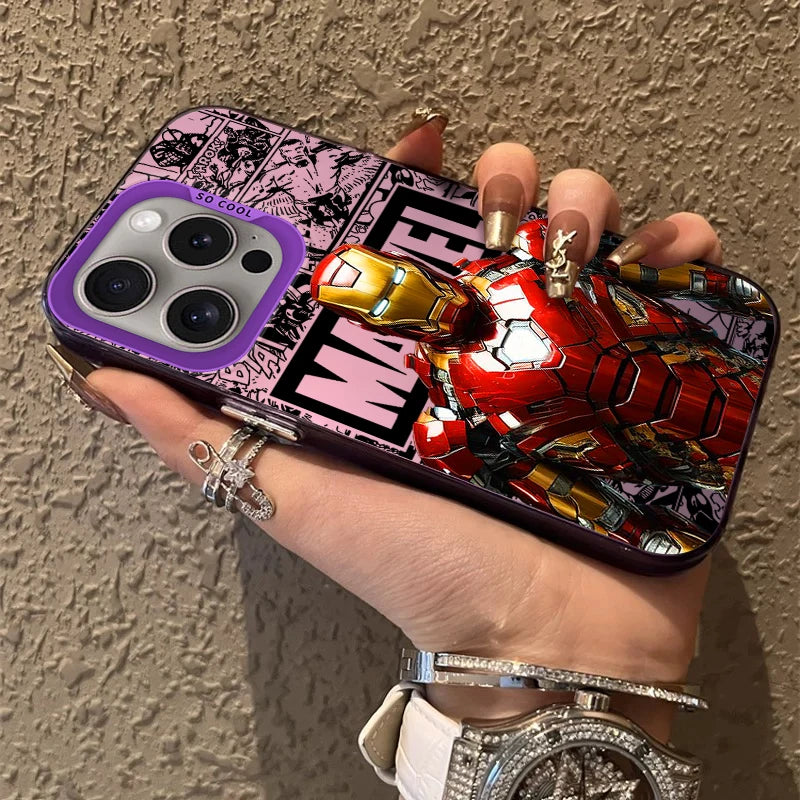 Marvel Hero Frosted iPhone Case