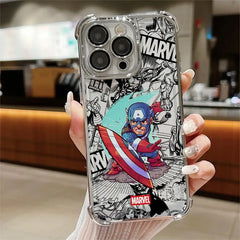 Spider-Man & Captain America Phone Case