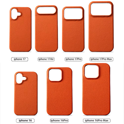 Cowhide Leather MagSafe Case for iPhone