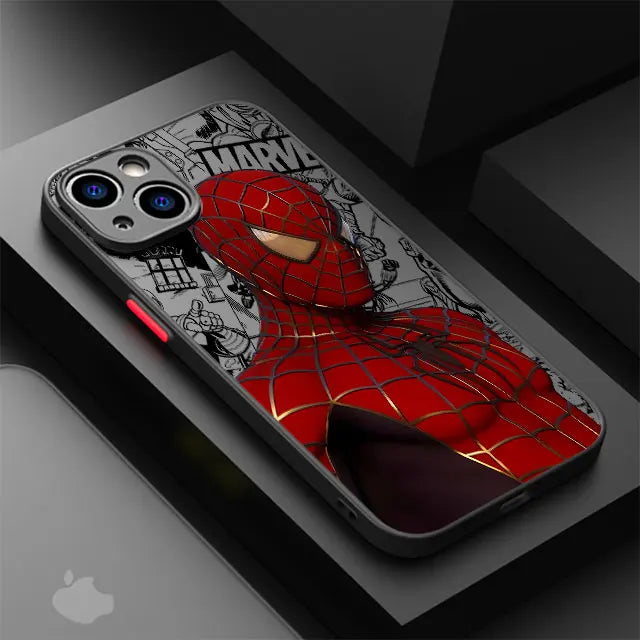 Spider-Man & Venom Matte iPhone Case