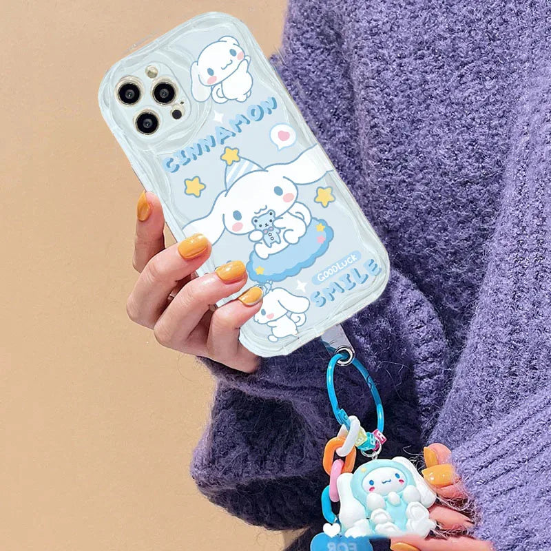 Cinnamoroll Keychain Phone Case