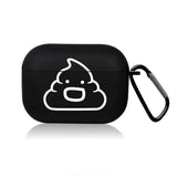 Cute Line Cartoon AirPods Case