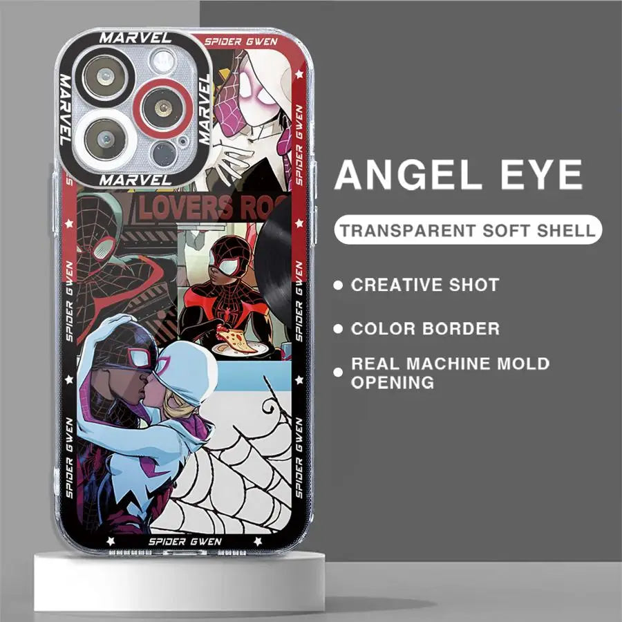 Miles Morales & Gwen Stacy Clear Case