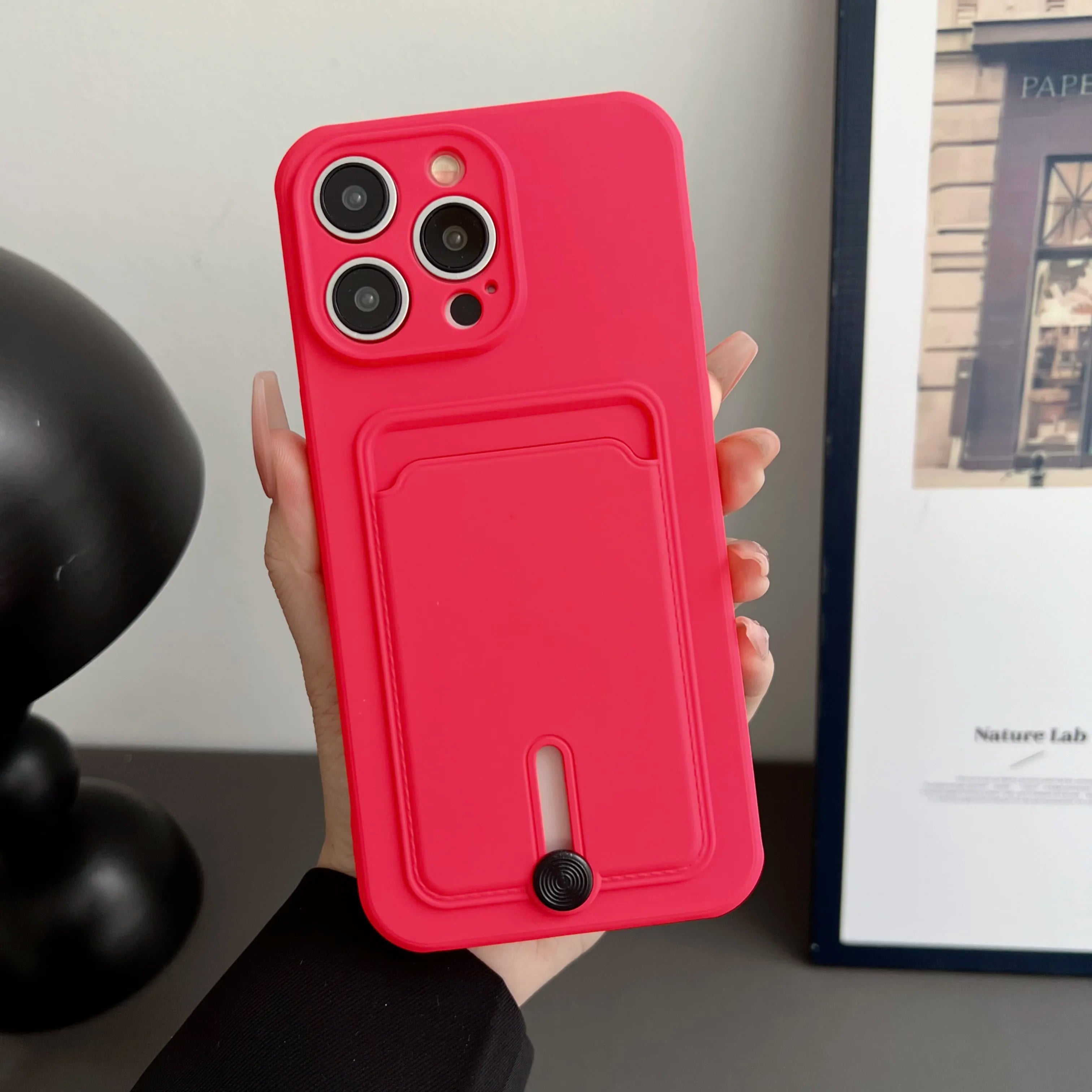 Card Slot Wallet Phone Case for iPhone