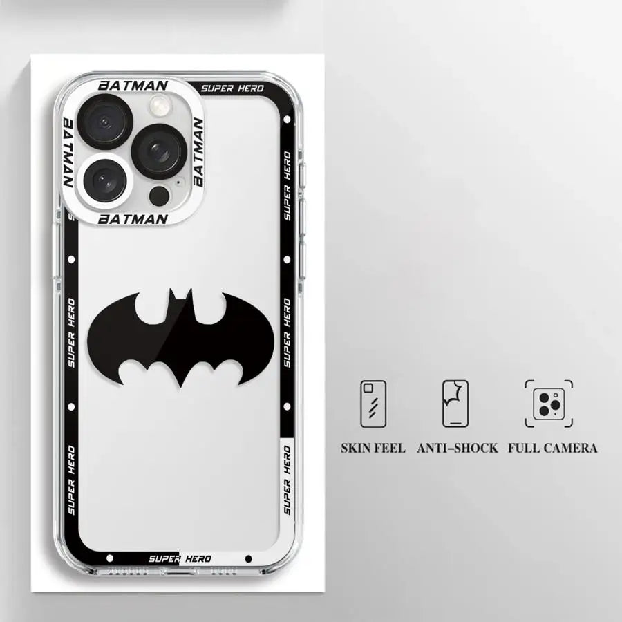 Superhero Cartoon Silicone Phone Case