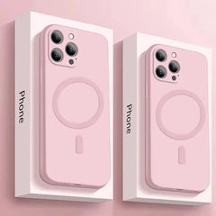 Liquid Silicone Magsafe Phone Case for iPhone