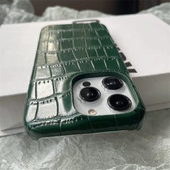 Crocodile Pattern Leather Phone Case