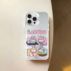 Kawaii Labubu Aurora Matte Phone Case