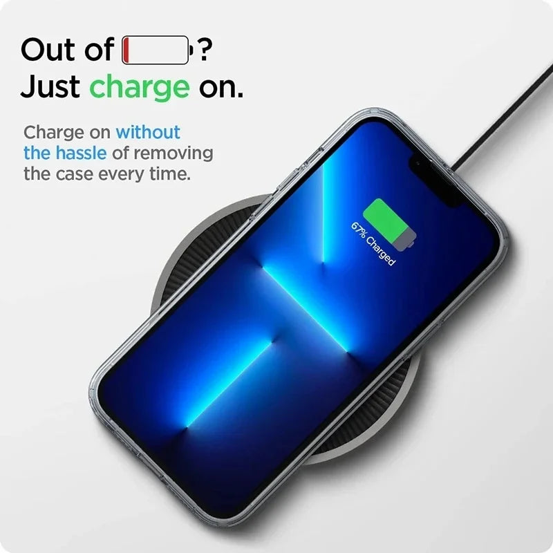 Clear Shockproof Case For iPhone