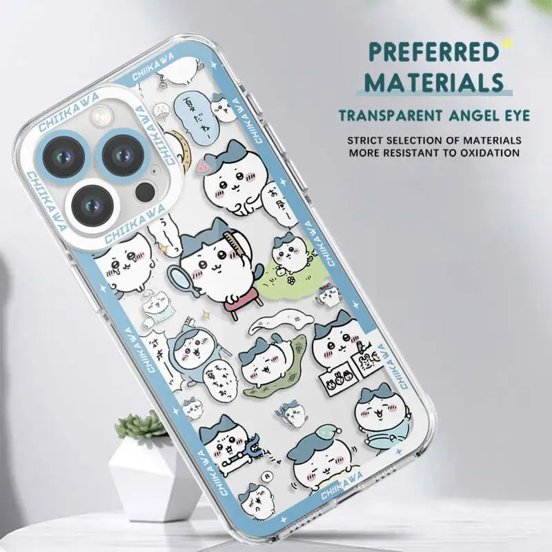Chiikawa Clear iPhone Case