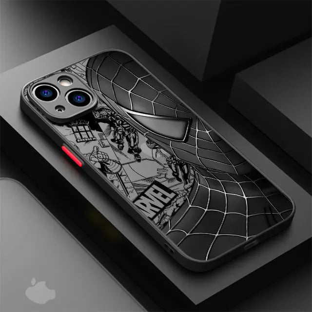 Spider-Man & Venom Matte iPhone Case