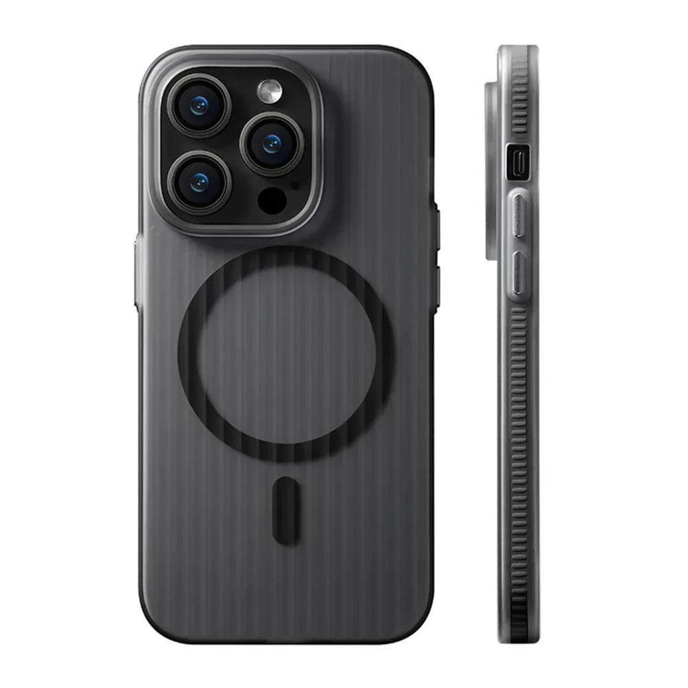 Corrugated Magnetic Matte Phone Case