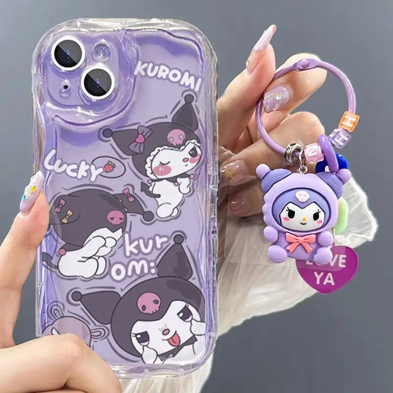 Cinnamoroll Keychain Phone Case