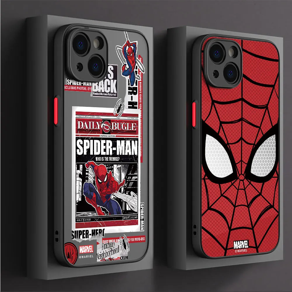 Spider-Man Graphic Clear iPhone Case