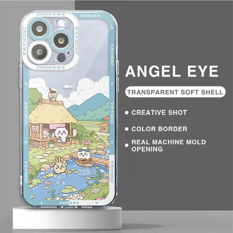 Chiikawa Clear iPhone Case