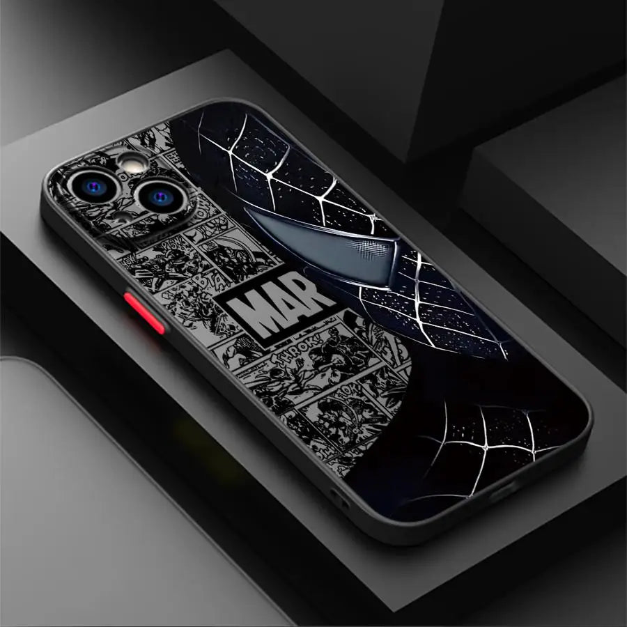 Cartoon Spider-Man iPhone Case