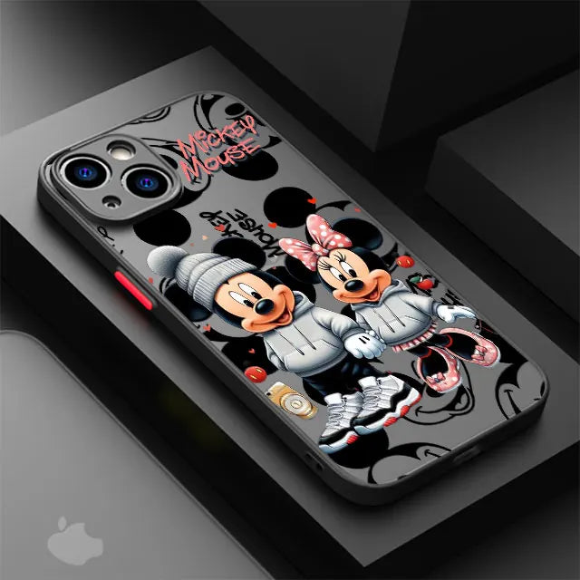 Disney Mickey & Minnie Matte iPhone Case