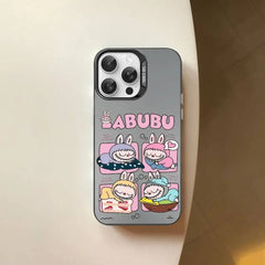 Kawaii Labubu Aurora Matte Phone Case
