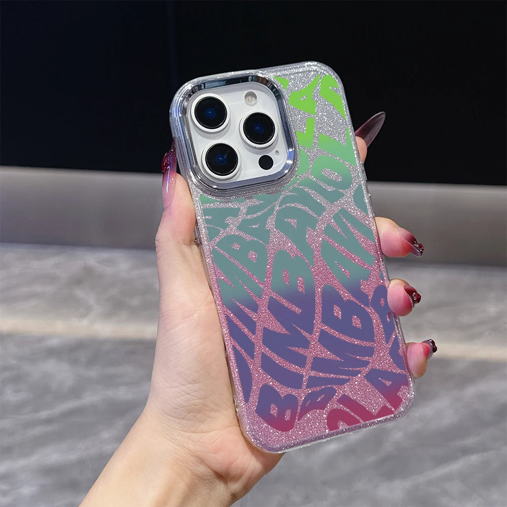 Spanish Letters Transparent Phone Case