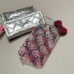 Hello Kitty Diamond Bow Gradient Case for iPhone