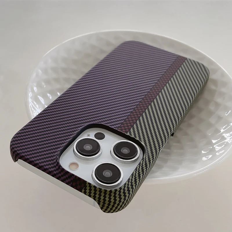 Carbon Fiber Frameless Shockproof Case