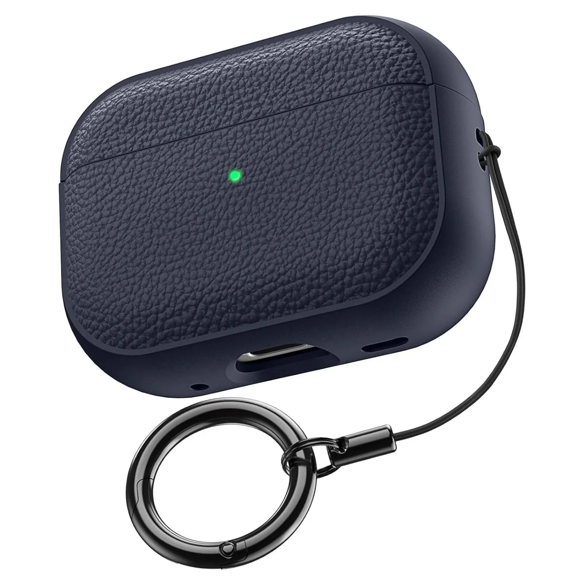 TPU Leather Design AirPods Case with Lanyard