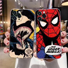 Venom & Spider-Man Clear Case