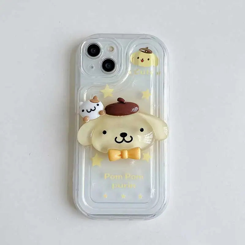 Purin Cinnamoroll Melody Rabbit Cartoon Case Phone