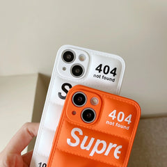 Down Jacket Style Puffer Phone Case