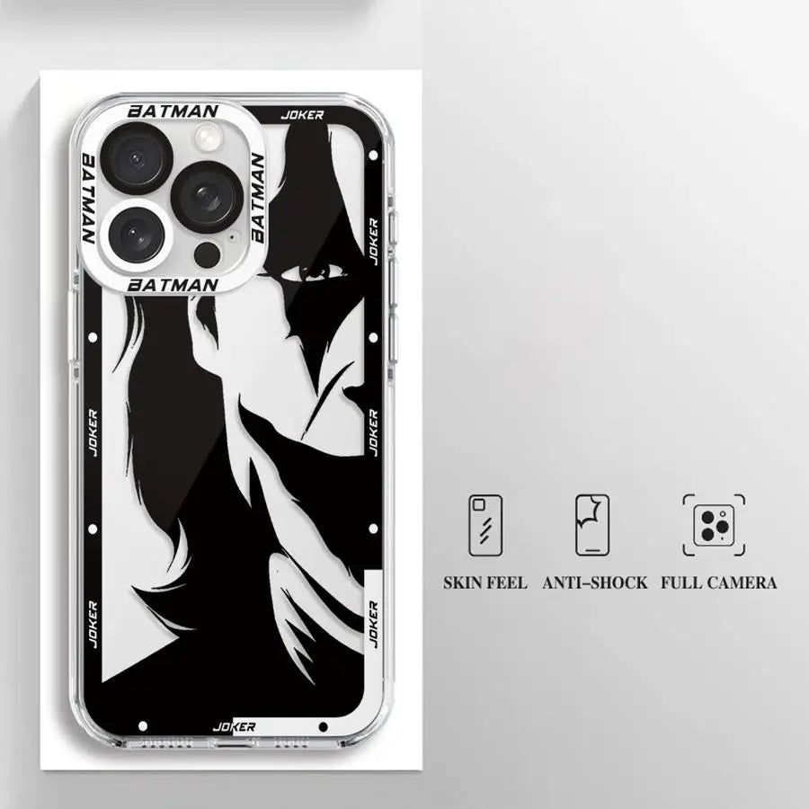 Superhero Cartoon Silicone Phone Case