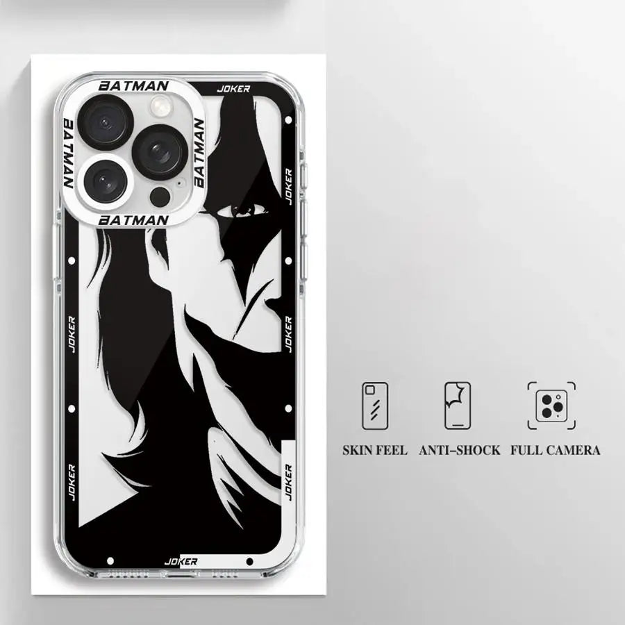 Superhero Cartoon Silicone Phone Case