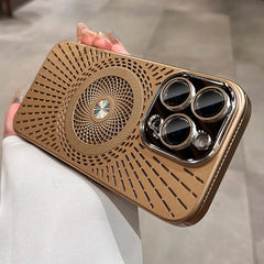 Luxury MagSafe Case with Heat Dissipation for iPhone