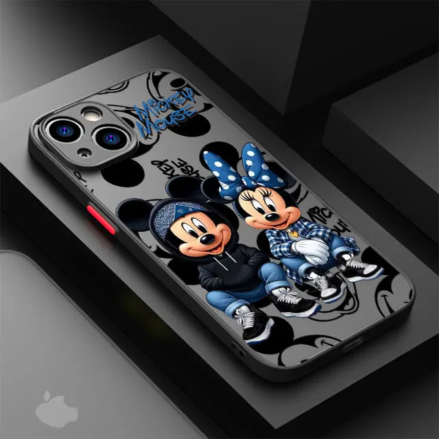Disney Mickey & Minnie Matte iPhone Case