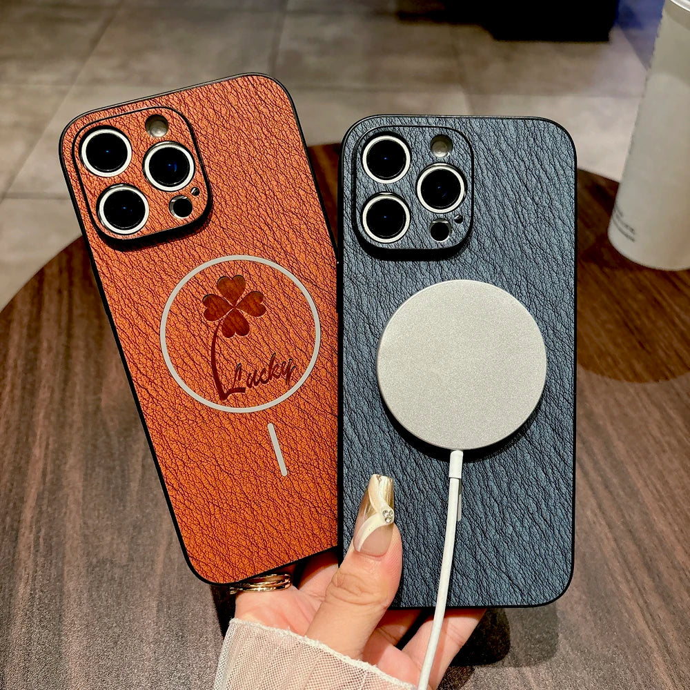 PU Leather Retra Phone Case for iPhone